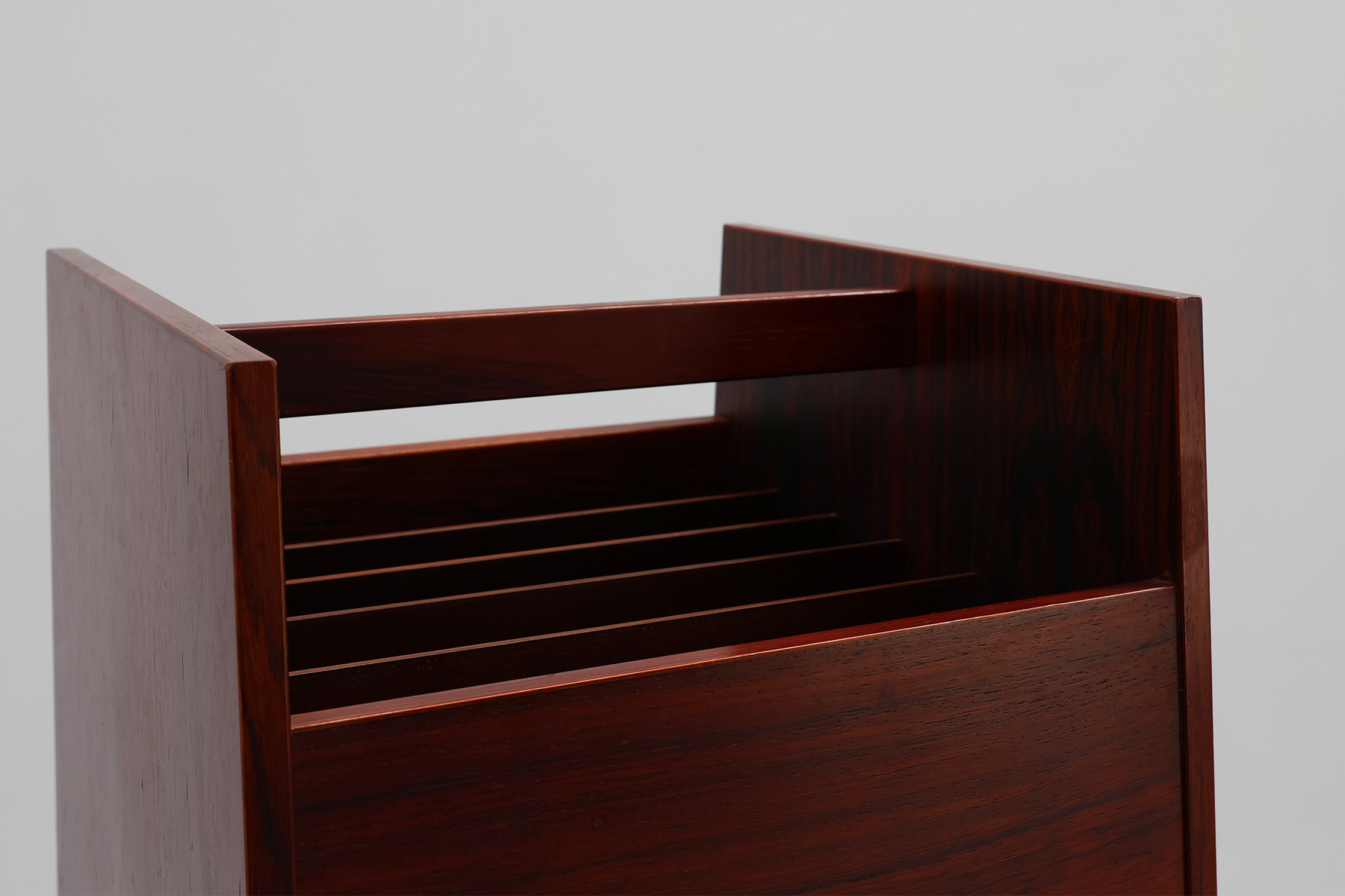 Magazine LP Caddy Rack by Rolf Hesland for Bruksbo, Norway 1970sthumbnail